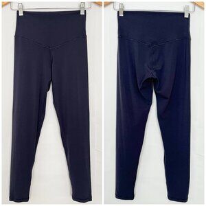 Aerie Offline Real Me 7/8 Legging Hi Rise Stretchy Soft Comfy Size Medium Blue